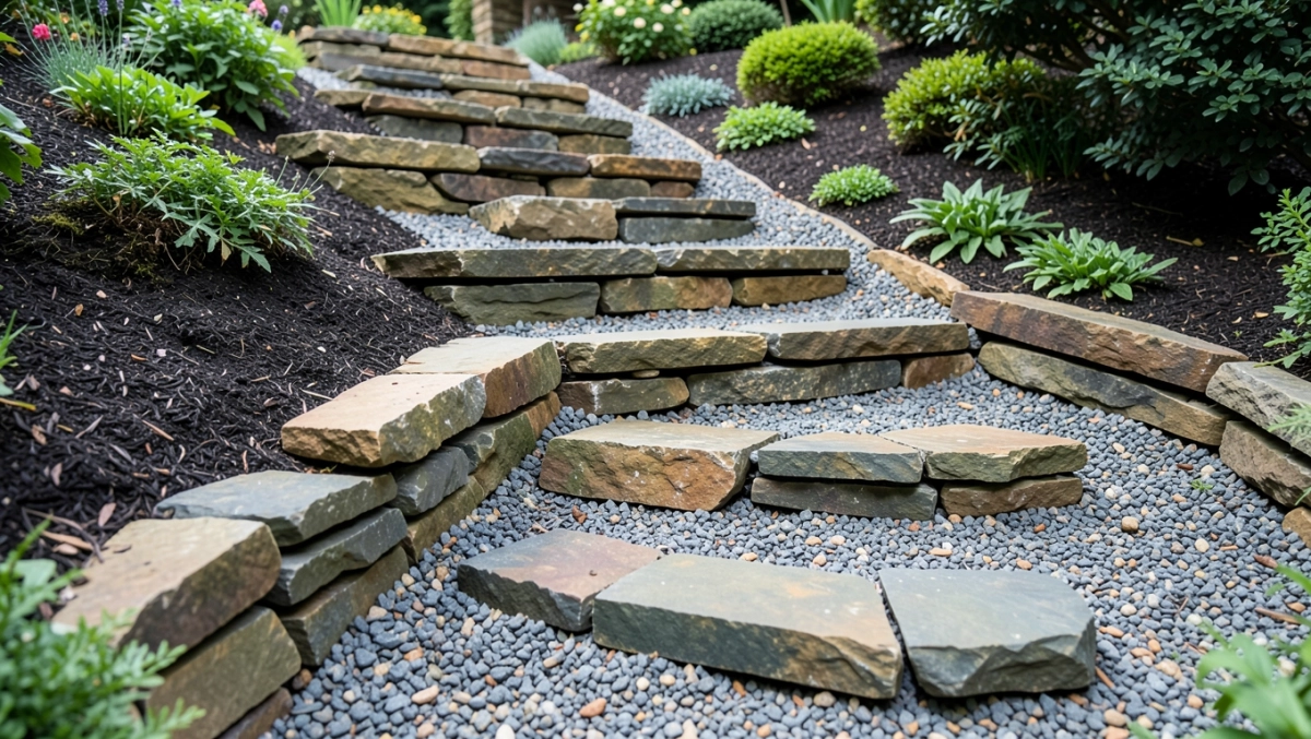 budowa schodów z kostki