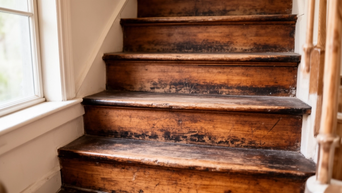 Czym pomalować schody drewniane