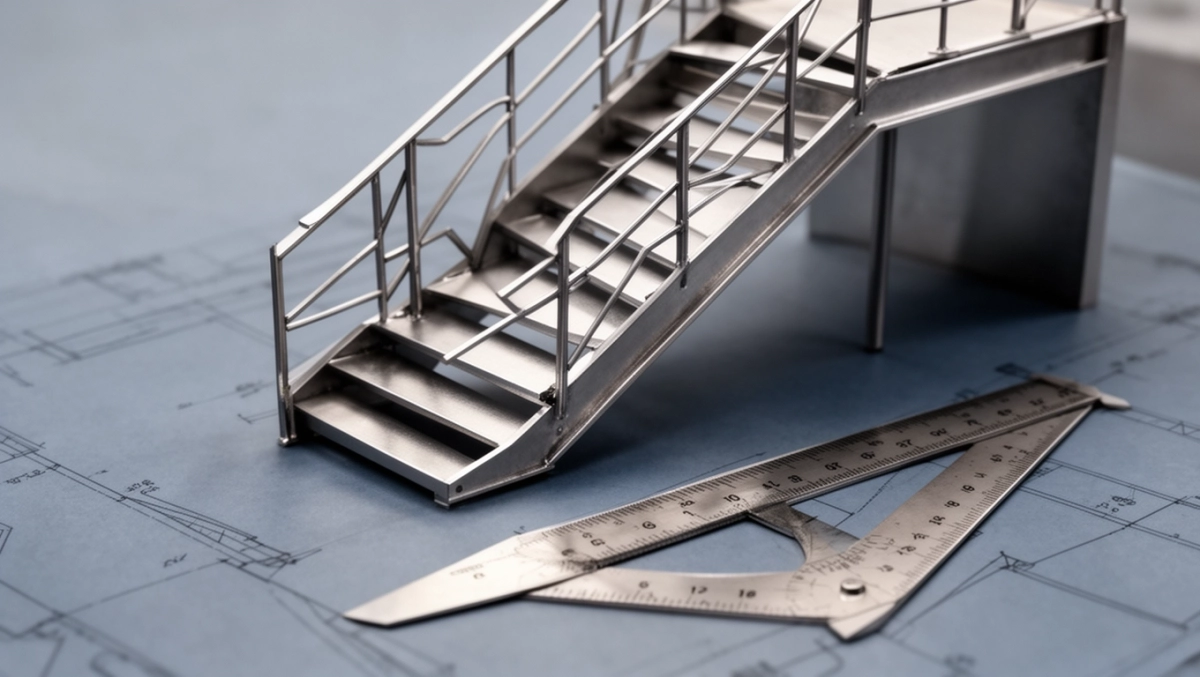 Kalkulator schodów stalowych