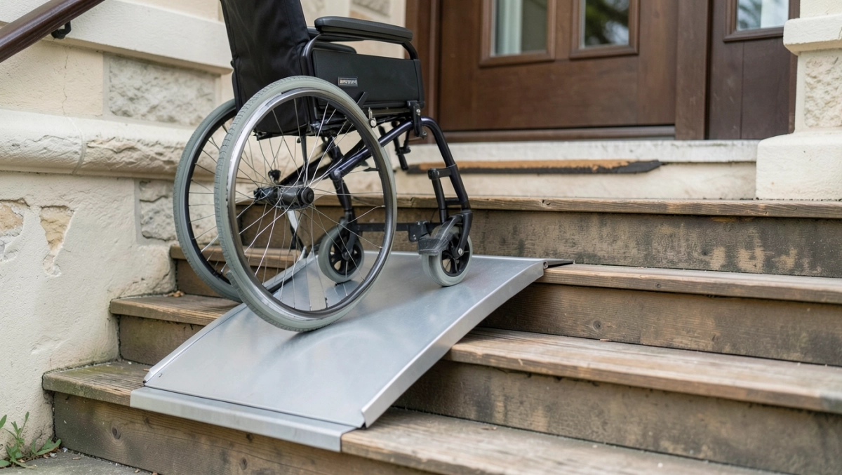 Nakładki na schody dla wózków inwalidzkich