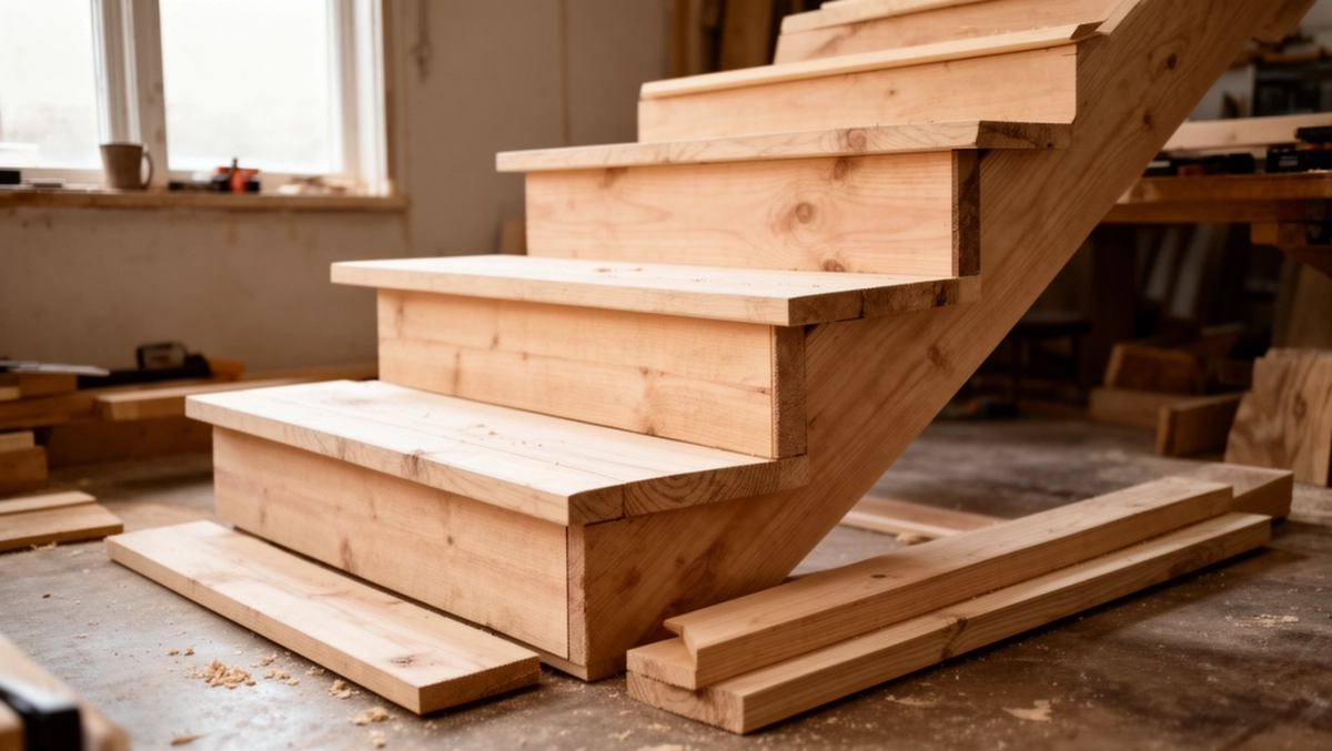 Proste schody drewniane jak zrobić