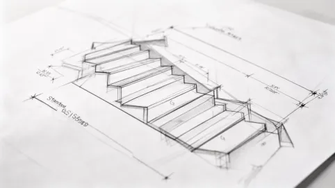 jak narysować schody