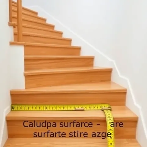 Jak obliczyć powierzchnię schodów