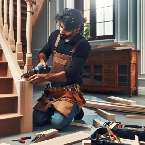 jak wykończyć boki schodów