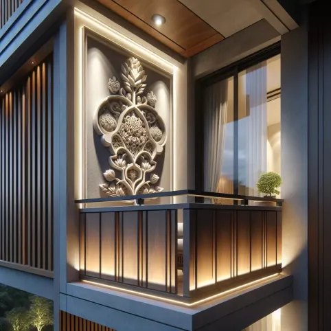 jak wykończyć czoło balkonu