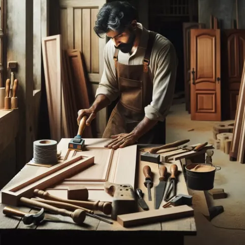 jak wykończyć drzwi wejściowe do domu