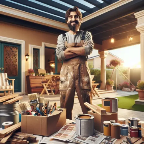 jak wykończyć ganek w środku