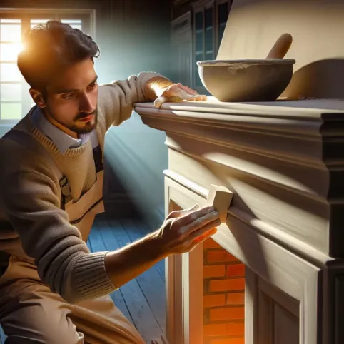 jak wykończyć kominek