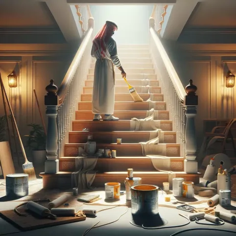 jak wykończyć schody drewniane