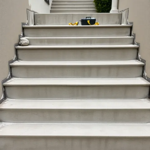 jak wyremontować schody zewnętrzne