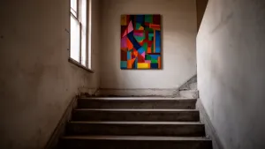 obraz na klatkę schodową