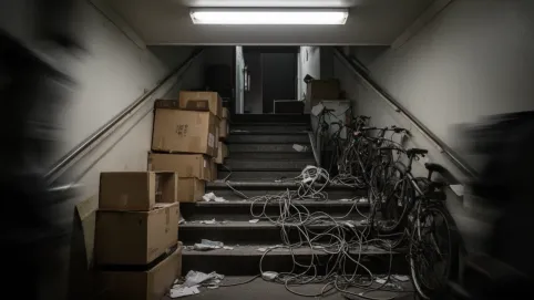 Pismo o uprzątnięcie klatki schodowej