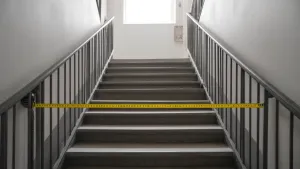 Szerokość klatki schodowej